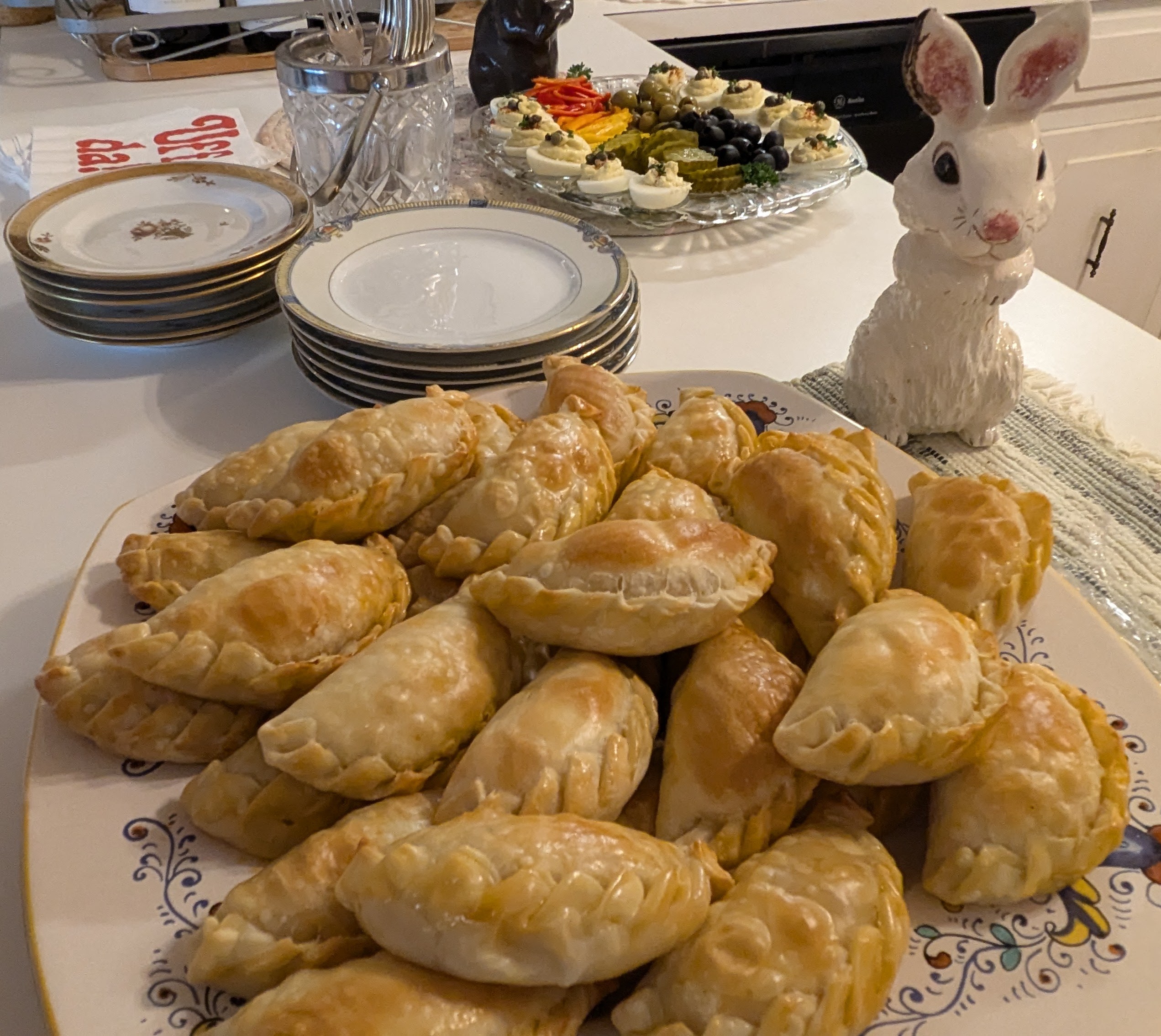 We could have made a dinner of the hors d'oeuveres.